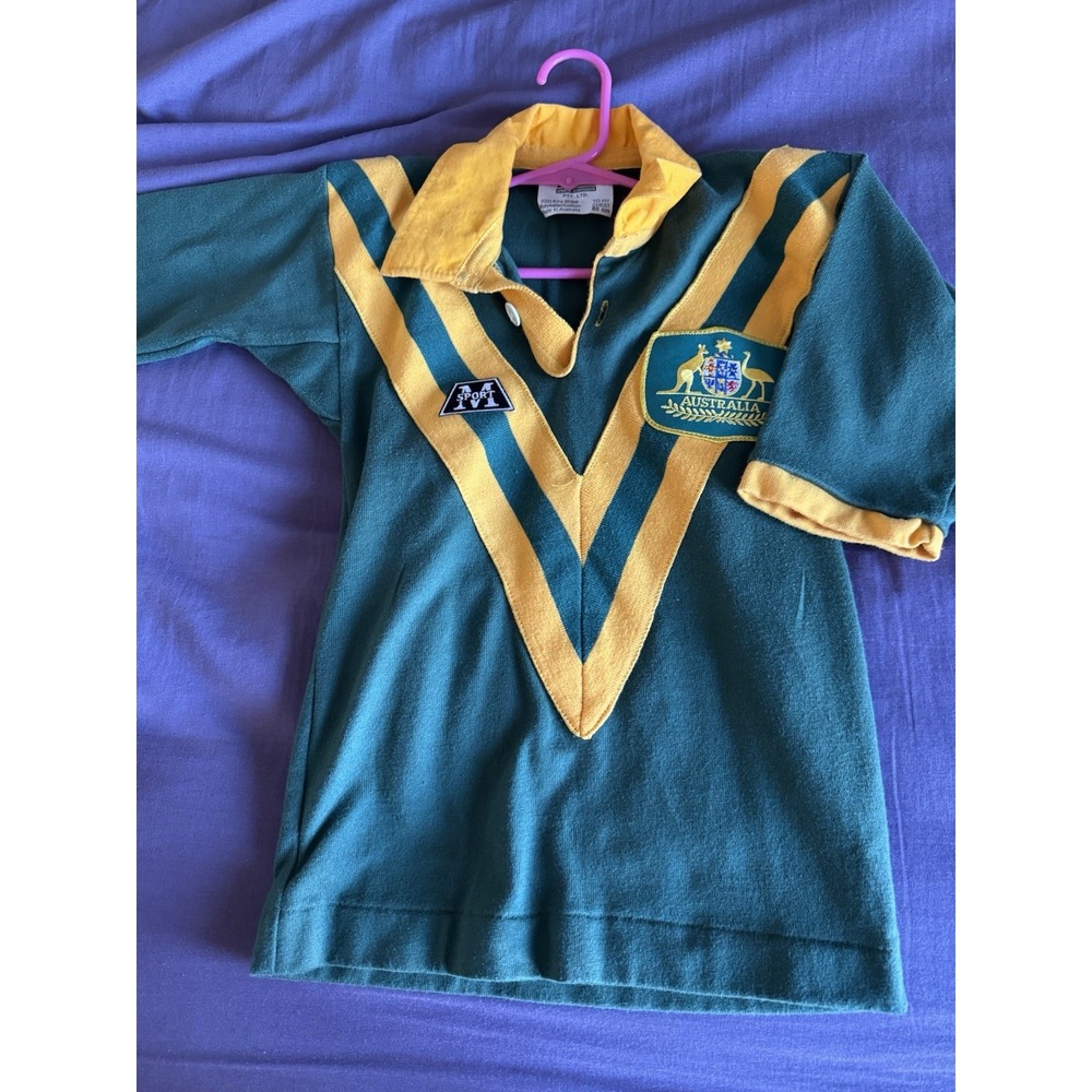 Australia Kids Rugby  Polo Shirt Kenny Montfort